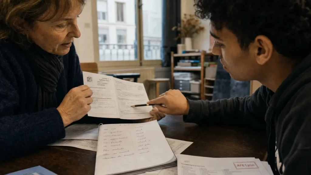 AFE Apprendre le Français Ensemble, une mission de bénévolat simple pour aider au français à Lyon 3e