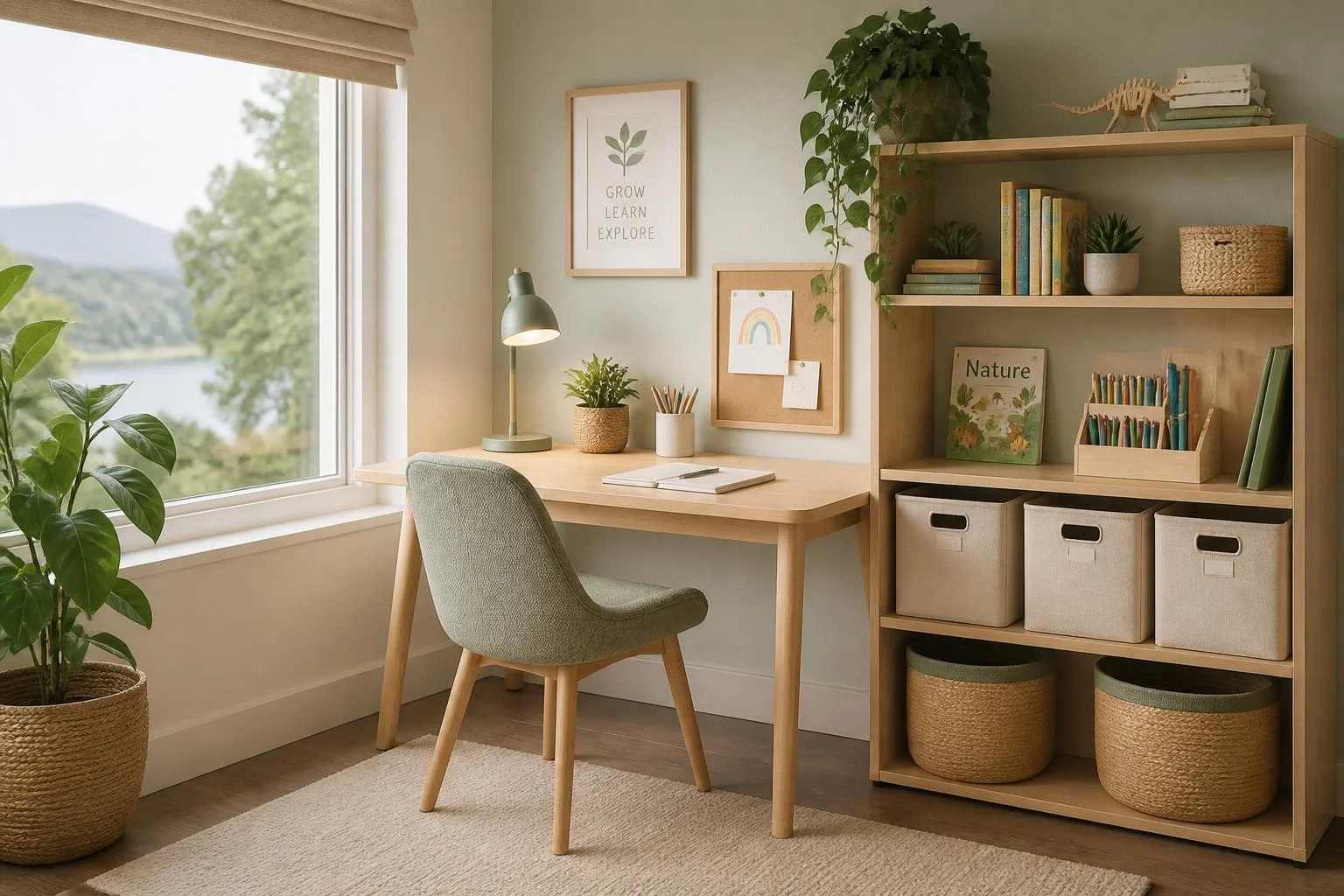 Coin d’étude écologique : emplacement, mobilier et concentration