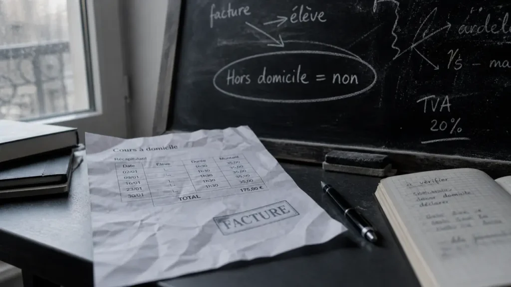 Crédit d’impôt soutien scolaire hors domicile : pourquoi le lieu du cours peut faire perdre 50 %