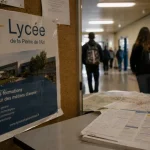 Lycée de la Plaine de l’Ain : affiche et affichage d’information
