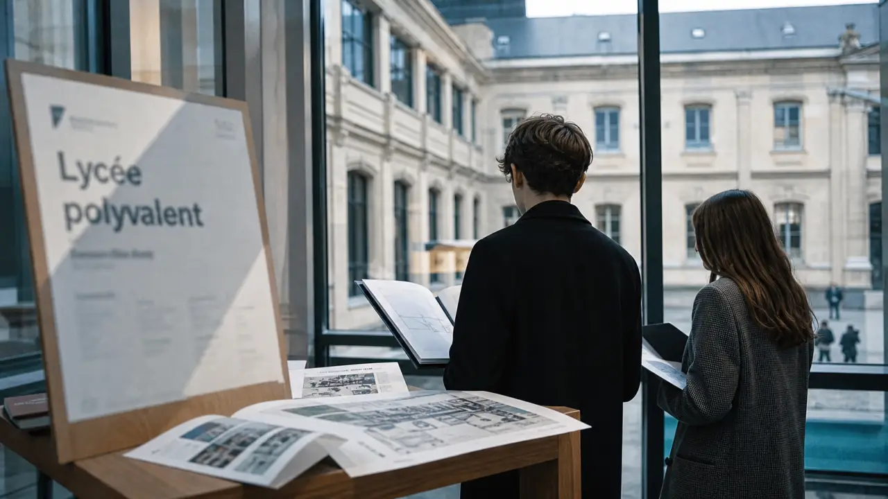 Photo du lycée Ella Fitzgerald : campus, étudiants, brochures, affichage