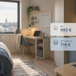 Budget studio étudiant 2026 : 583 € de loyer