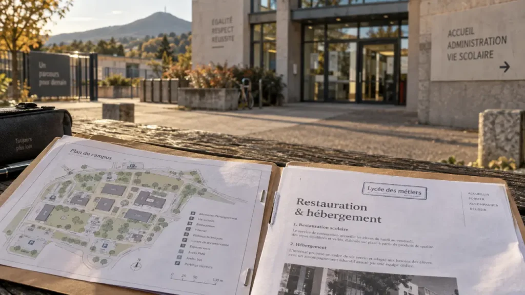 Lycée Gergovie : 81 % de réussite au bac, des dispositifs spécialisés et un hébergement à vérifier