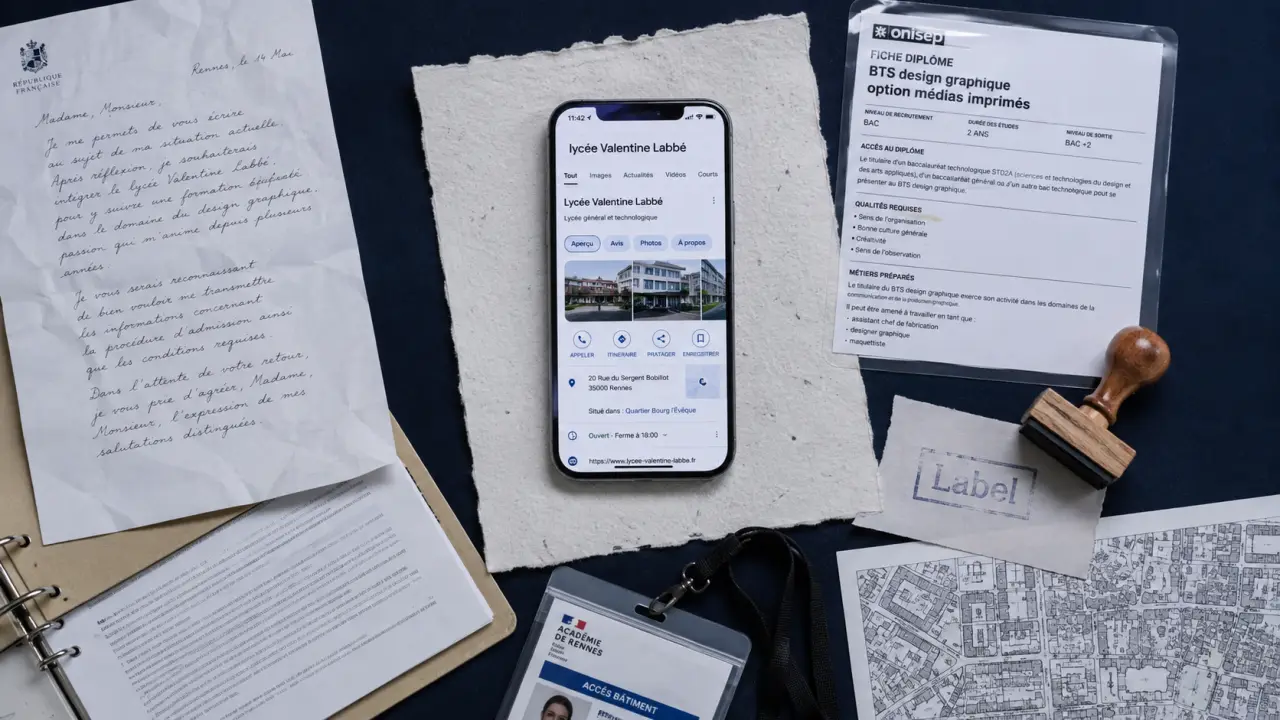 Lycée valentine labbe : recherche du site officiel et labels