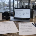 Lycée Voillaume : salle d’étude Parcoursup à Aulnay-sous-Bois