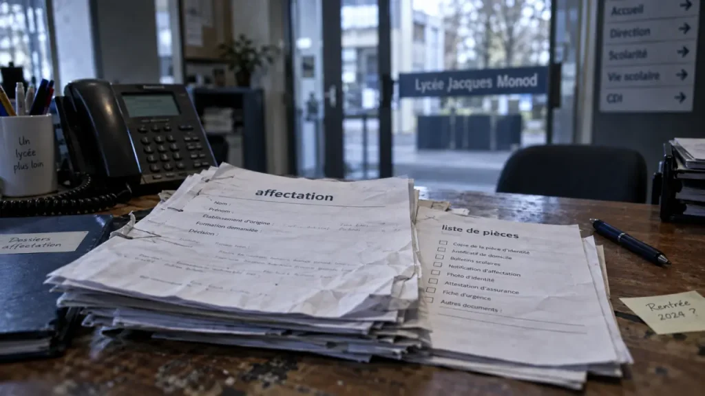 Lycée Jacques Monod : vérifiez la ville avant votre inscription